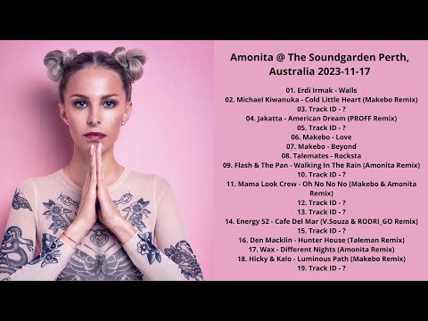 Amonita @ The Soundgarden Perth, Australia 2023-11-17 with Tracklist