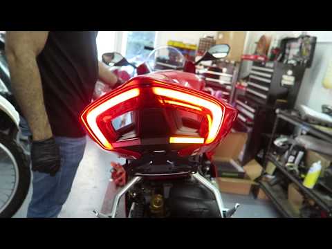 NRC Panigale V4 V4S Fender Eliminator Kit Install