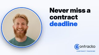 Track contract deadlines and renewals with AI