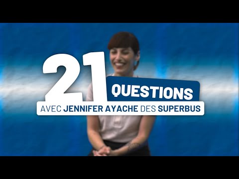 Jennifer Ayache de SUPERBUS répond aux 21 questions de Radio Espace !
