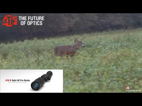 ATN X Sight 4K Pro Deer Hunting Footage