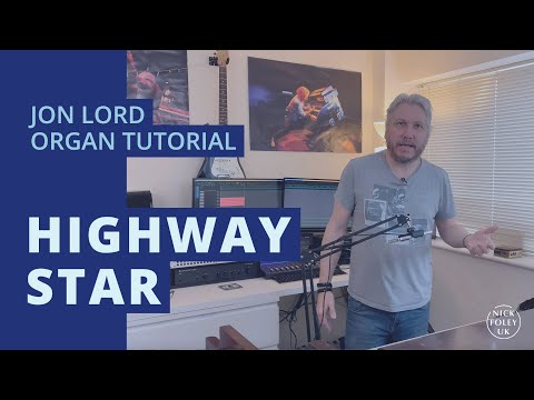 How to play the Organ part to Highway Star