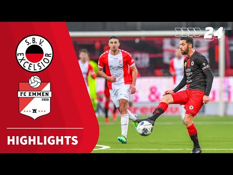 Samenvatting Excelsior - FC Emmen (29-01-2022)