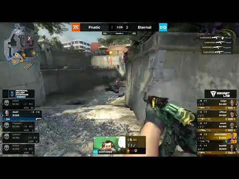 #xantares FNATİC RUSH'INI BAŞLAMADAN BİTİRİYOR !! #eternalfire | ETERNAL FİRE vs FNATİC