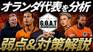 【オランダ対策】森保ジャパンがオランダに勝つためにはこの対策が必要です｜サッカー日本代表【GOAT切り抜き】