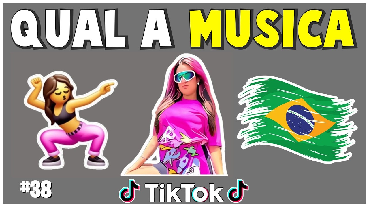 ADIVINHE A MÚSICA DO TIK TOK COM EMOJIS 🎵💜 DESAFIO MUSICAL #38