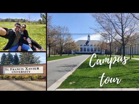 St Francis Xavier University (STFX), Antigonish, Nova Scotia | College Campus Tour | Part 1