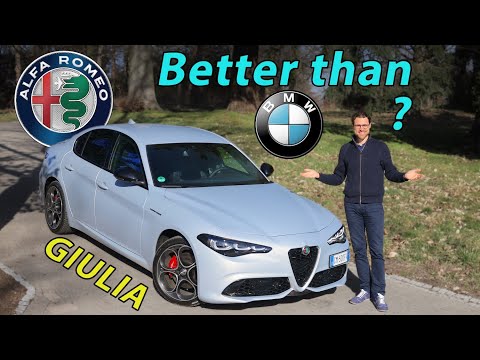 2023 Alfa Giulia facelift REVIEW - can this 🇮🇹beauty beat Audi BMW Mercedes?