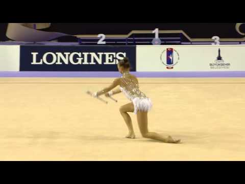 Marina Durunda (AZE) - Clubs Final - 2014 World Rhythmic Gymnastics Championships
