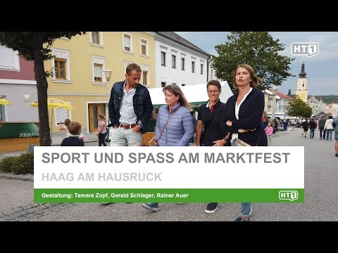 Haag am Hausruck: Sport und Spass am Marktfest
