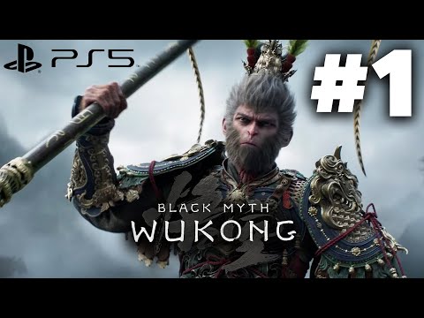 BLACK MYTH WUKONG PS5 Gameplay Walkthrough Part 1 - INTRO
