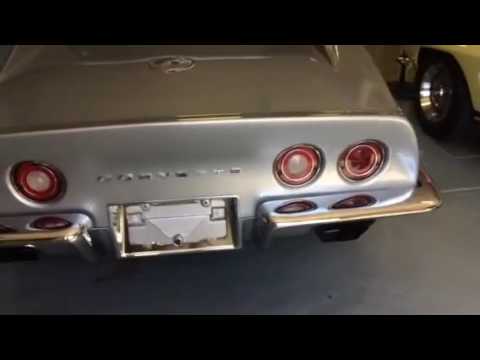 1970 Silver Corvette Factory AC