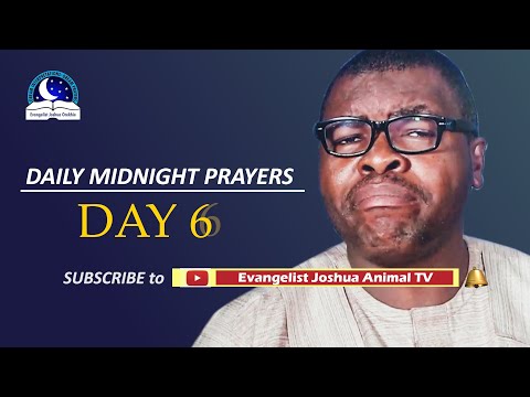 Daily Midnight Prayers Day 6 -  With Bible Verses