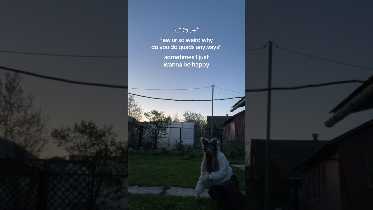 can’t one just do what they love? #quadrobist #therians #viral #furry #trending #alterhuman #blowup