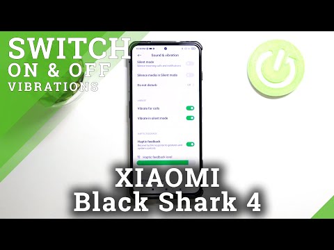 How to Manage Touch Vibrations in XIAOMI Black Shark 4 – Turn On / Off Vibrations After Tapping