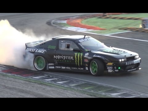 Baggsy Just Made My Day Drifting His V8 Nissan S13 @ Monza Rally Show 2016!