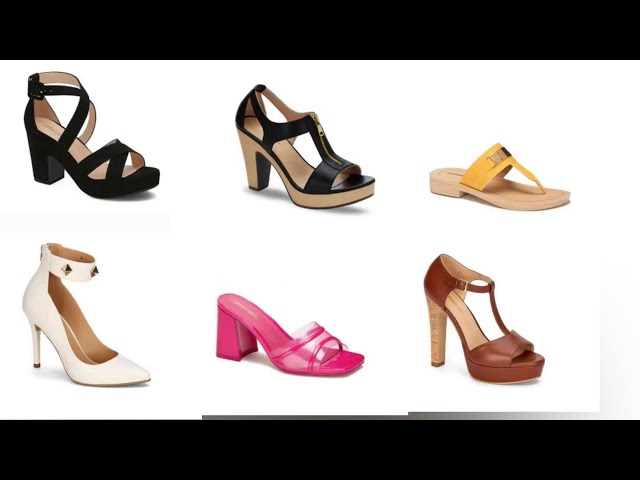Vídeo relacionado con shoes&blues.es 89780 Zapato para Mujer, Estilo Salon, con Tacon, Puntera Fina, Talon Abierto y Hebilla Ajustable. Negro Talla 40