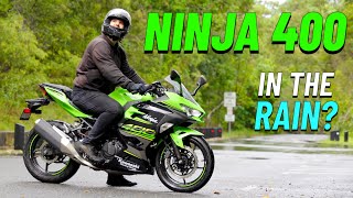 Ninja 400 Wet Weather Test - Can it Handle it?