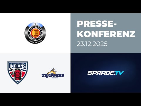 23.12.2025 - Pressekonferenz - Hannover Indians vs. Tilburg Trappers