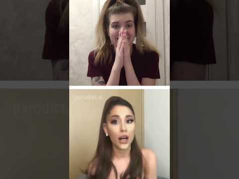 PRANK IN CHAT ROULETTE // ARIANA GRANDE