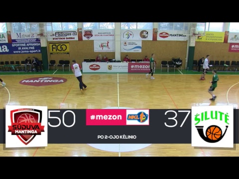 Mezon NKL čempionato rungtynės: Marijampolės „Sūduva-Mantinga“ - Šilutės „Šilutė“ [2018-03-03]