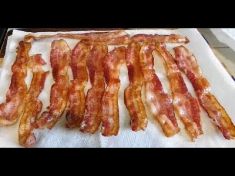 How to cook Bacon in the oven, easy clean up - YouTube