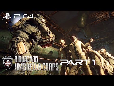 Resident Evil Umbrella Corps Walkthrough Gameplay Part 1 - Umbrella Lab