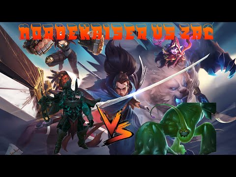 Mordekaiser Jungle ranked gameplay vs Zac