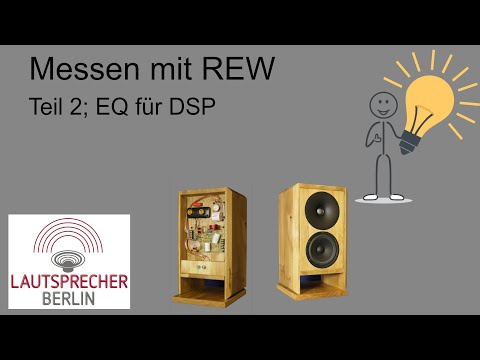 REW Part 2, EQ Measurement for DSP