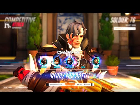 WHAT 3372+ HOURS OF SOLDIER 76 LOOKS LIKE - GALE! [ OVERWATCH 2 TOP 500 SEASON 9 ]
