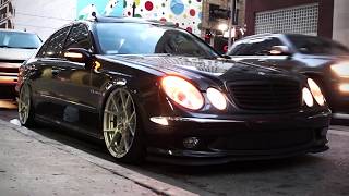Nic's E55 AMG on Rotiform Wheels