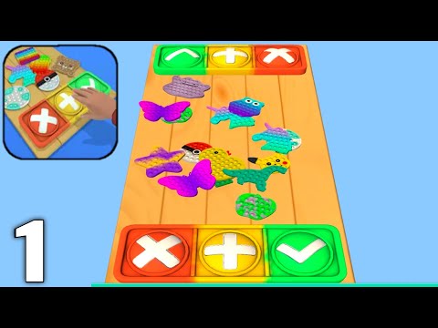 Pop It Master 3D : Fidget Toys Simple Dimple - Gameplay Walkthrough Part 1 All Level (Android & iOS) - YouTube