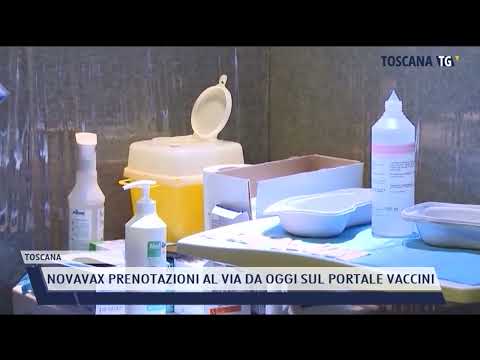 2022-03-01 TOSCANA - NOVAVAX PRENOTAZIONI AL VIA DA OGGI SUL PORTALE VACCINI