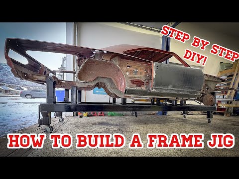 How to build an INDESTRUCTIBLE Frame Jig / Chassis Table for Your B Body Mopar