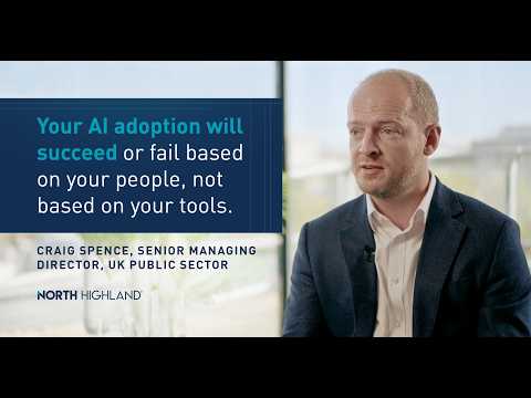 AI adoption in the public sector will succeed or fail based on your people, not your tools.