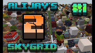 AliJays Minecraft SkyGrid: Season 2; Episode 1