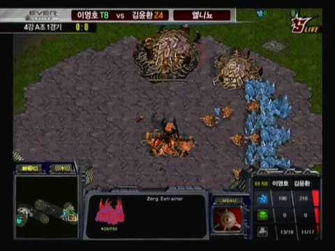 '09 EVER OSL Semifinals - Flash vs. Calm 1set 1/2 (Eng. Com.)
