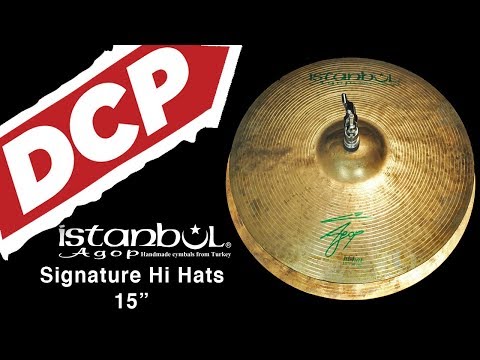 Istanbul Agop Signature Hi Hat Cymbals 15" 952/1197 grams AGH15