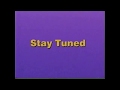 Disney Videos Stay Tuned Bumper 1999