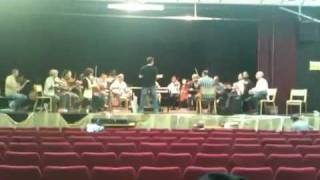 The New Andalus Orchestra in rehearsals