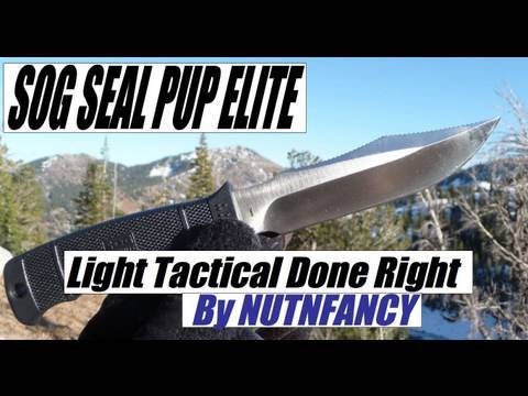 SOG SEAL Pup Elite:  "Light Tactical Done Right" by Nutnfancy