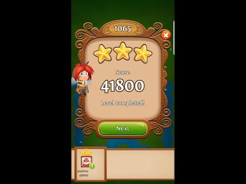 Blossom Blast Saga Level 1065