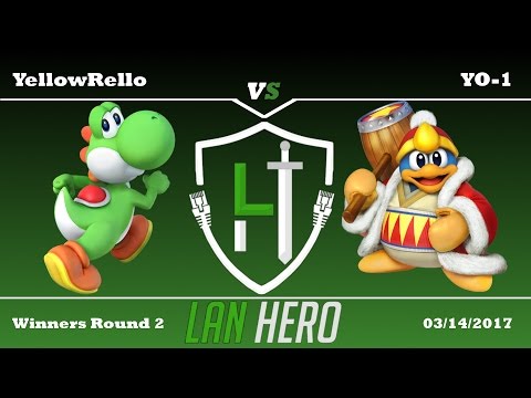 LAN Hero Tuesday  #19 YellowRello (Yoshi) Vs YO-1 (DeDeDe) - Winners R2