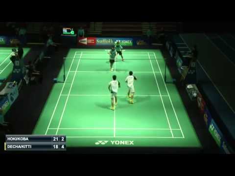 2015 Yonex US Open QF [MD] DECHAPOL-KITTINUPONG vs Takuro HOKI-Yugo KOBAYASHI (Sports)