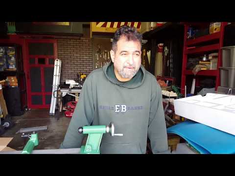 Harbor Freight mini wood lathe