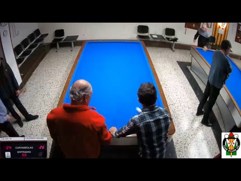 LLIGA CATALANA TRES BANDES 3a DIVISIO- C.B. VIC "A" vs S,B, GEIEG - PUJOL vs EUSEBI CALLE