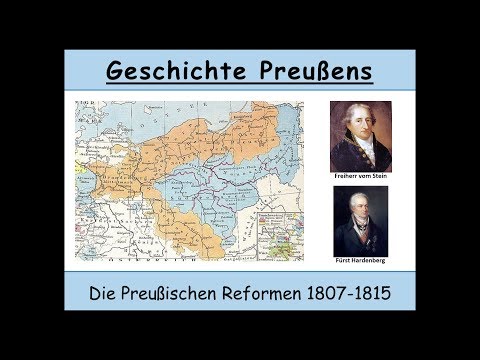 The Prussian Reforms 1807-1815 (Freiherr vom Stein | Prince Hardenberg | Emancipation of the Peas...