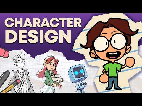 Every Assignment I Had in My Character Design Class