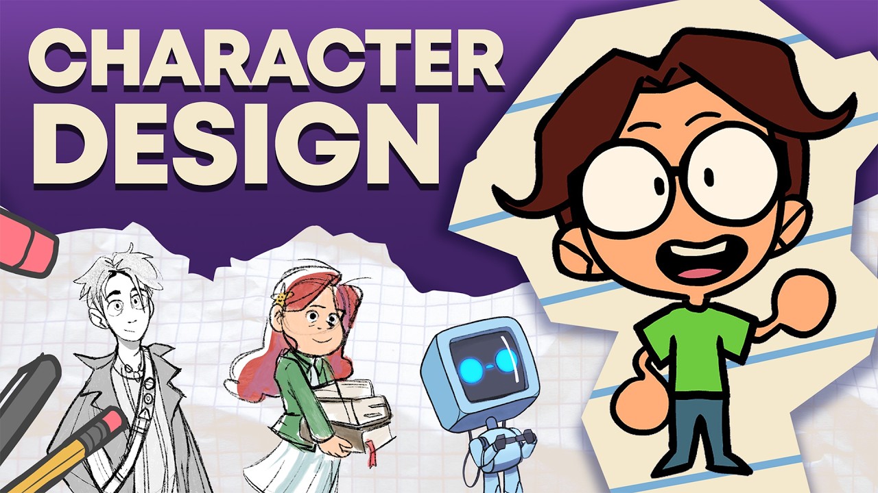 Every Assignment I Had in My Character Design Class