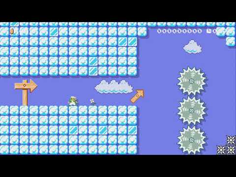 The Air Fast Run (20 seconds) by 𝛙Alan𝛙 - Super Mario Maker 2 - No Commentary 1bu